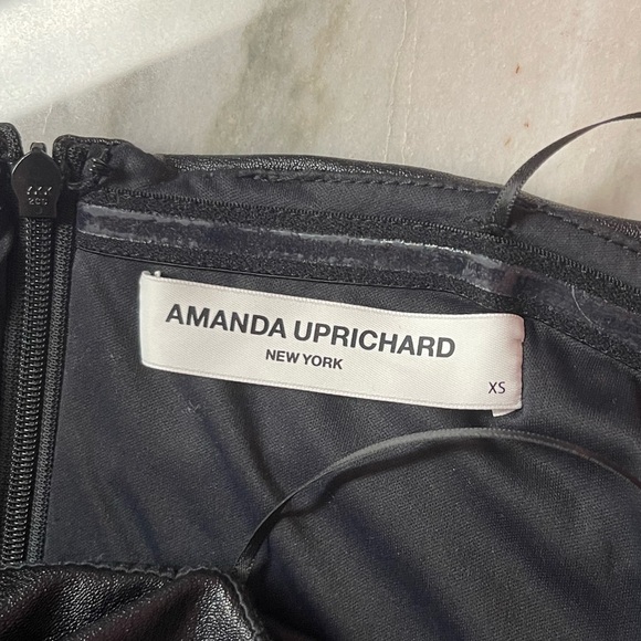 x REVOLVE Palma Leather Dress in Black - Picture 7 of 7